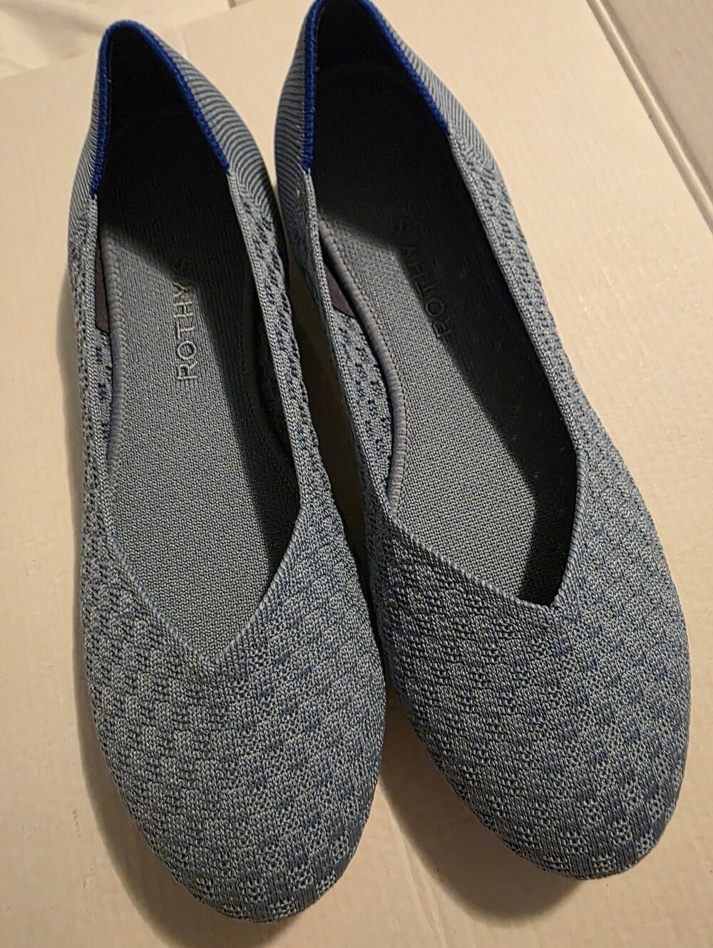 Rothy's Blue Flats